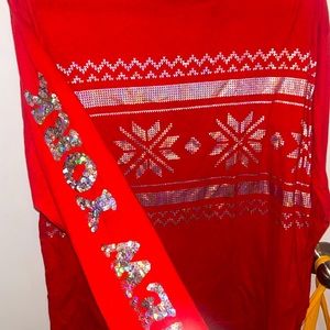 Victoria's Secret PINK holiday shirt